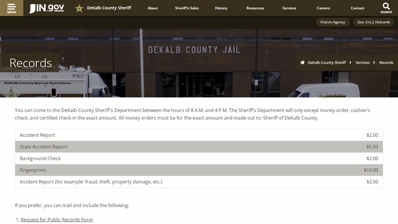 Records - DeKalb County Sheriff